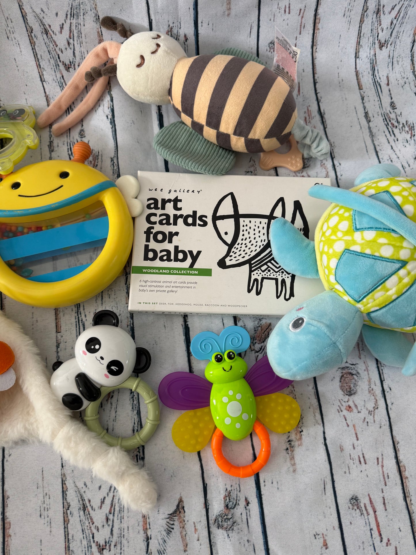 👶🧸 Žaisliukų rinkinys kūdikiui