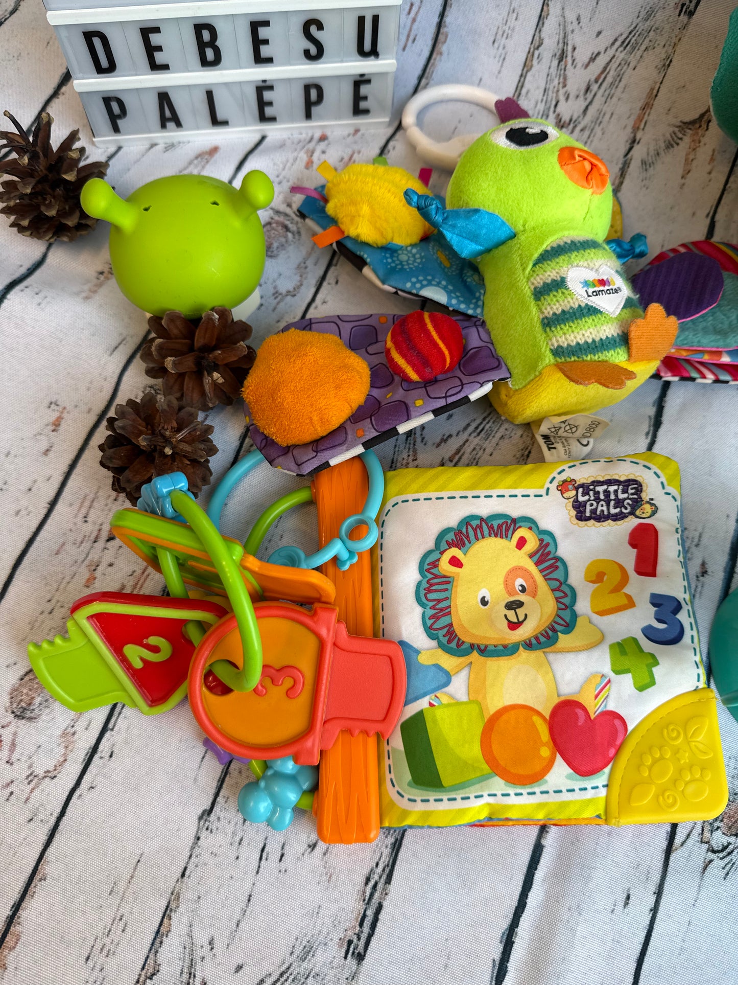 🌈Spalvotas pojūčių lavinimo rinkinys