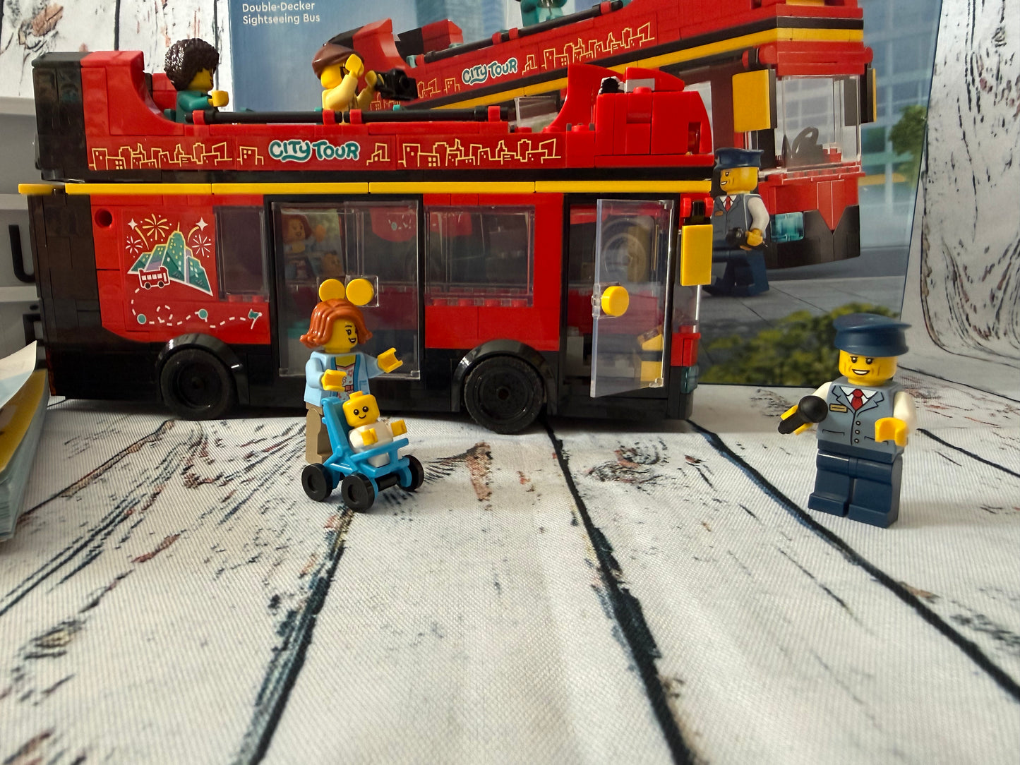 🚌🏙️ LEGO® City 60407 „Double-Decker Sightseeing Bus“
