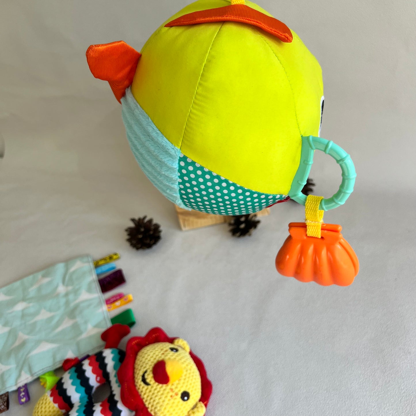 Lavinamų žaisliukų rinkinys "Švelnus pasaulio pažinimas"