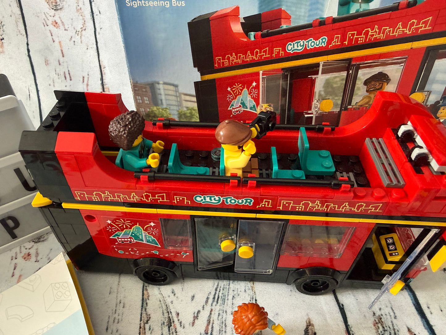 🚌🏙️ LEGO® City 60407 „Double-Decker Sightseeing Bus“
