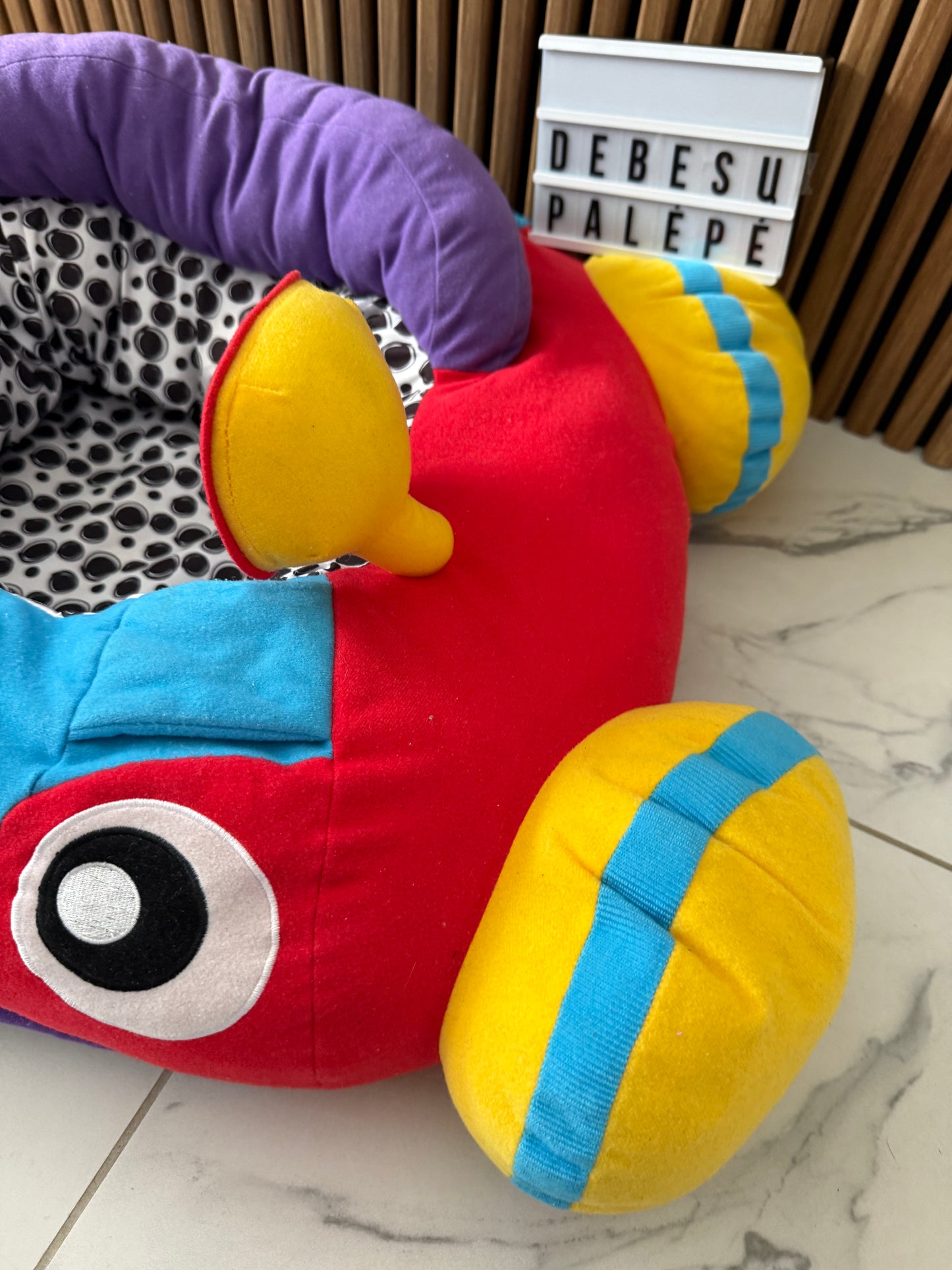 🚗🧸 Playgro atraminis foteliukas kūdikiui