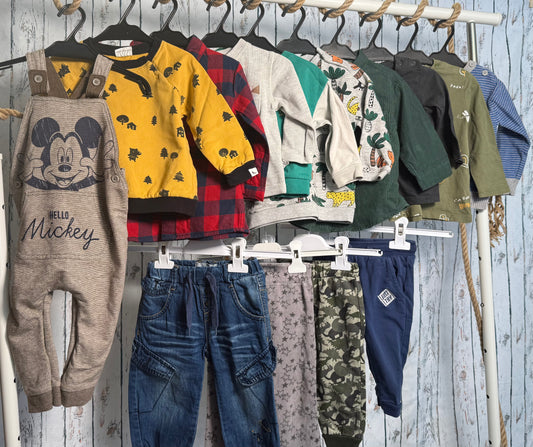 Švelnus mažylio drabužėlių rinkinys☁️(74-80 dydis)