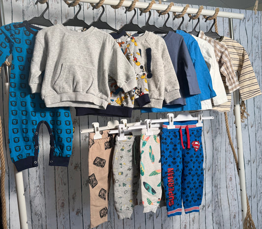 Švelnus mažylio drabužėlių rinkinys☁️(74-80 dydis)