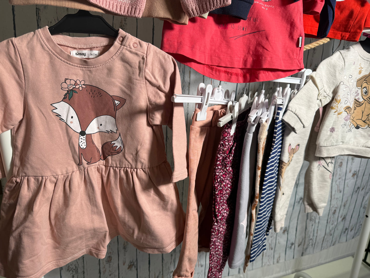 Švelnus mažylio drabužėlių rinkinys☁️(74-80 dydis)