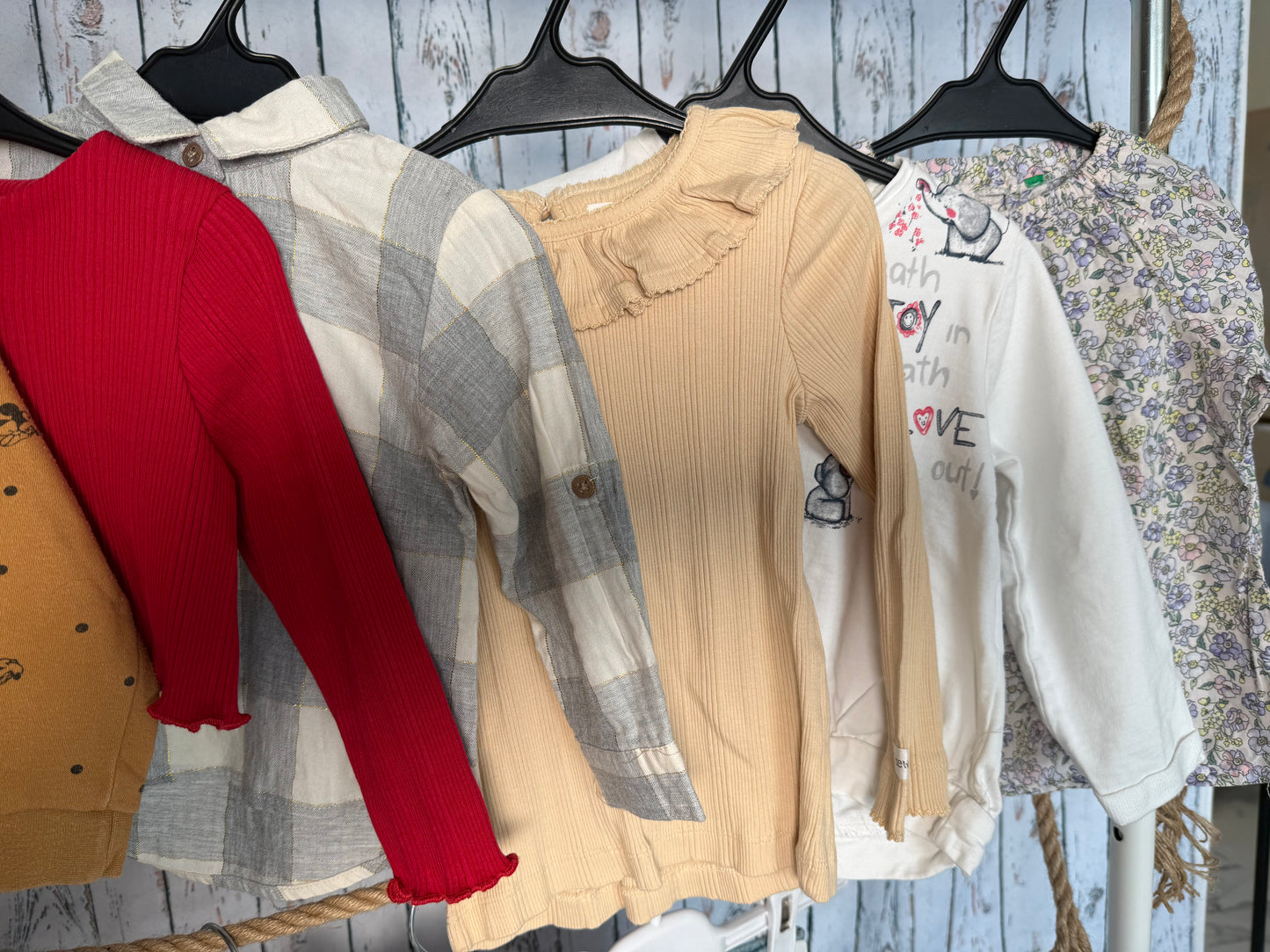 Švelnus mažylio drabužėlių rinkinys☁️(80-86 dydis)