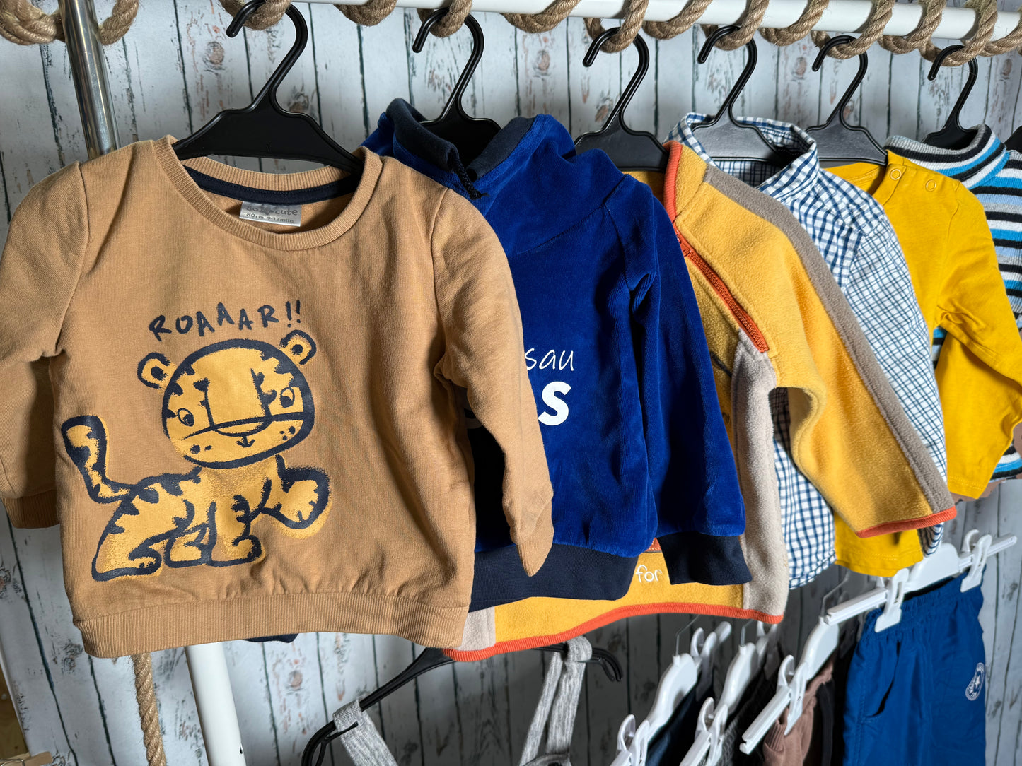 Švelnus mažylio drabužėlių rinkinys☁️(80-86 dydis)