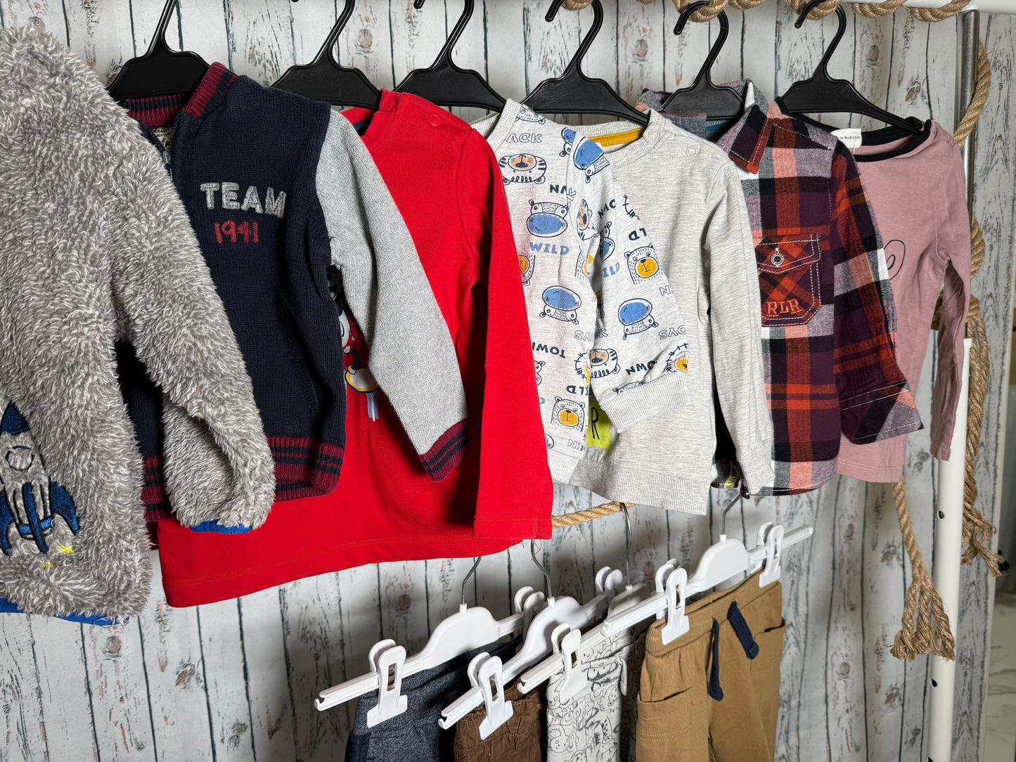 Švelnus mažylio drabužėlių rinkinys☁️(80-86 dydis)