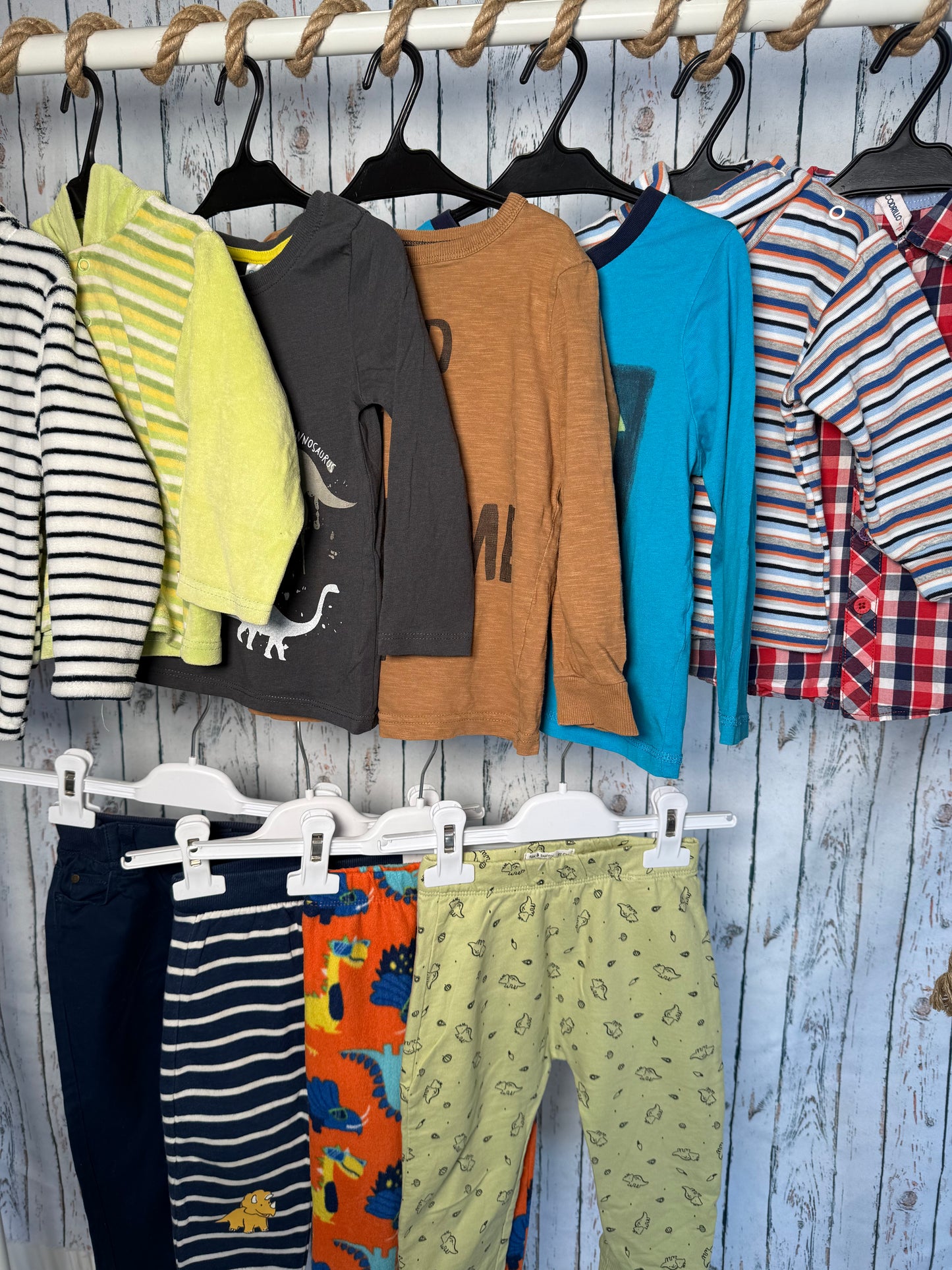 Švelnus mažylio drabužėlių rinkinys☁️(86-92 dydis)