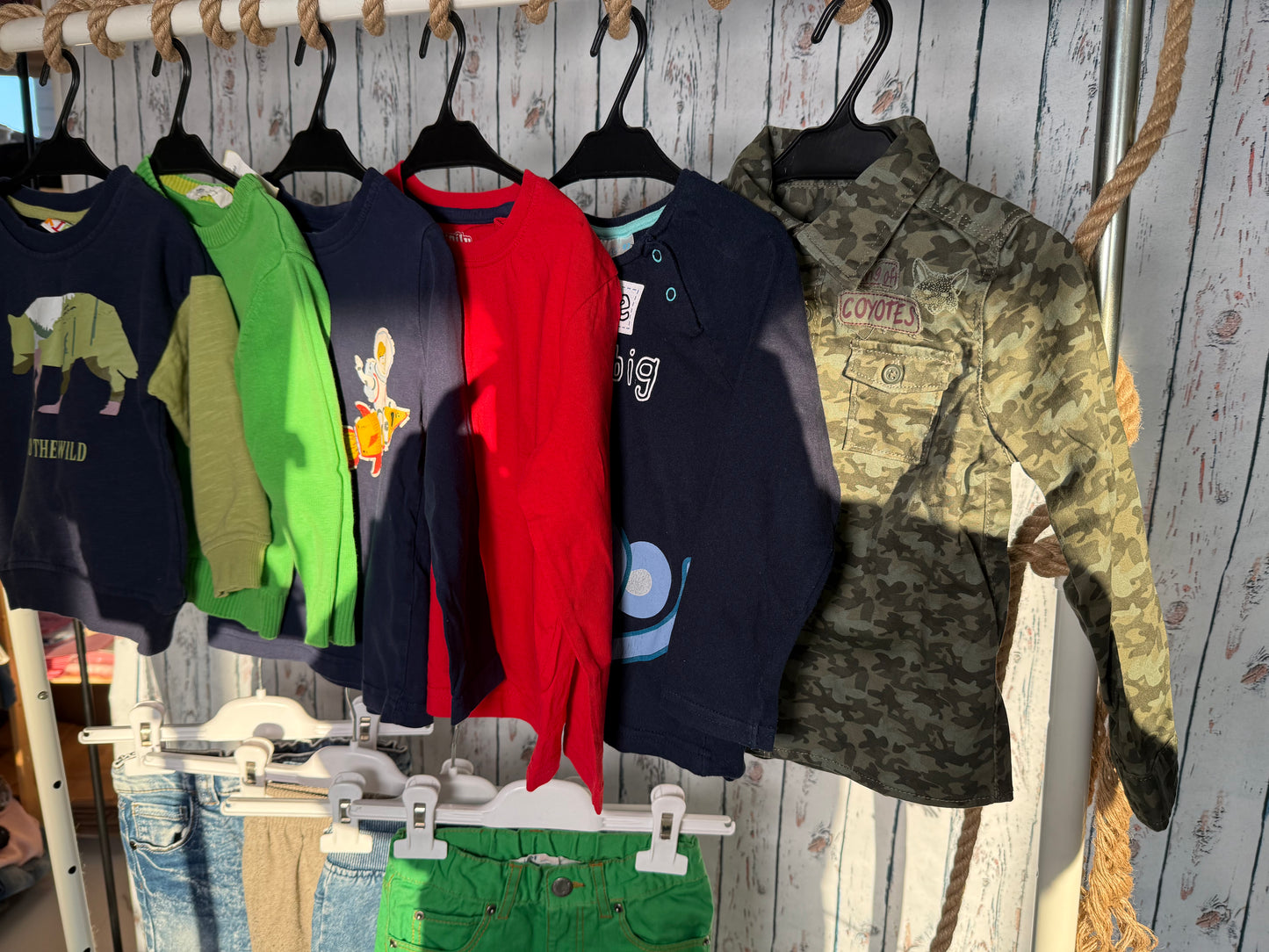 Švelnus mažylio drabužėlių rinkinys☁️(92-98 dydis)