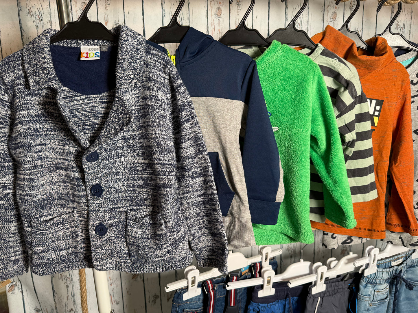 Švelnus mažylio drabužėlių rinkinys☁️(92-98 dydis)