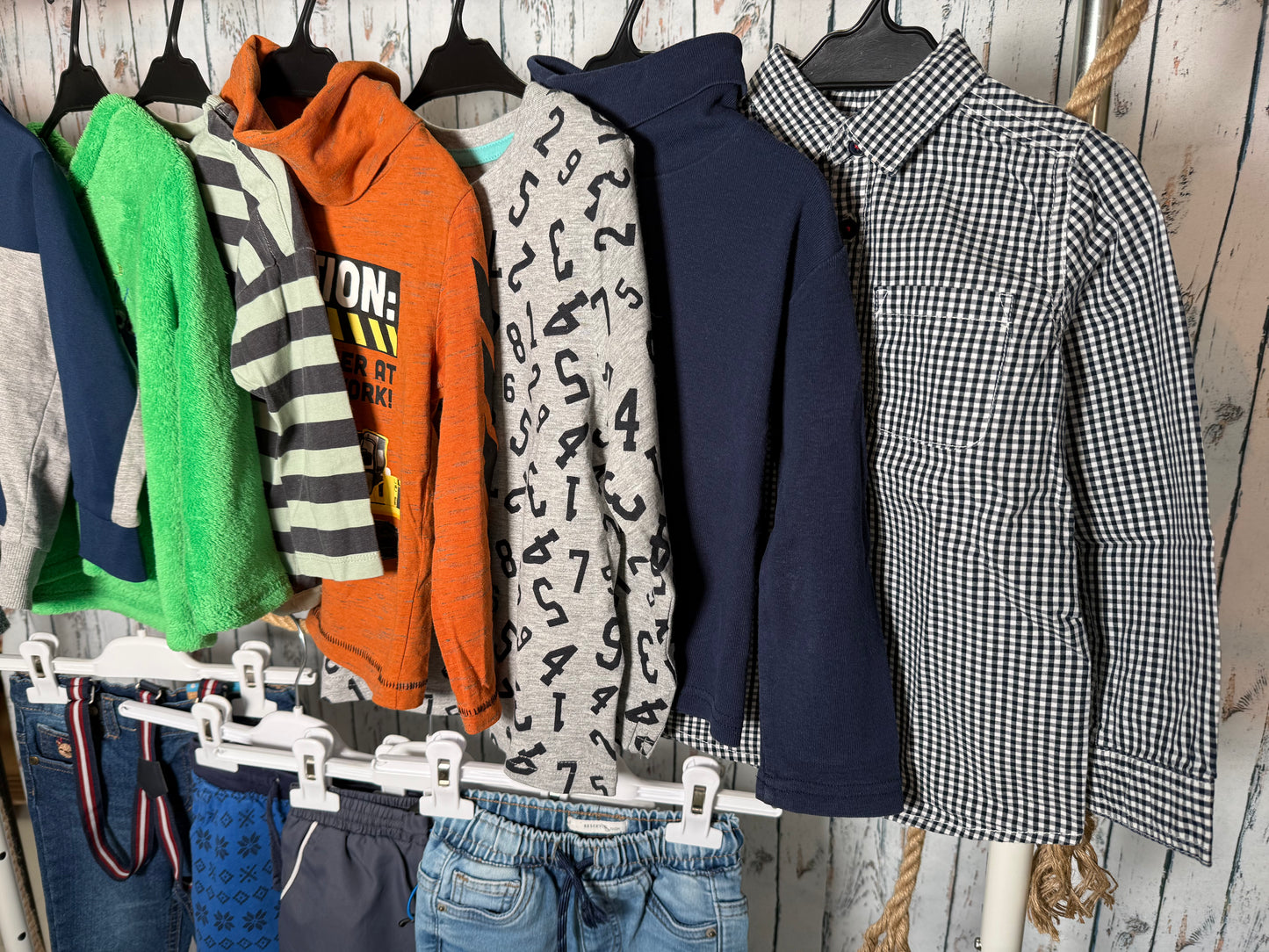 Švelnus mažylio drabužėlių rinkinys☁️(92-98 dydis)