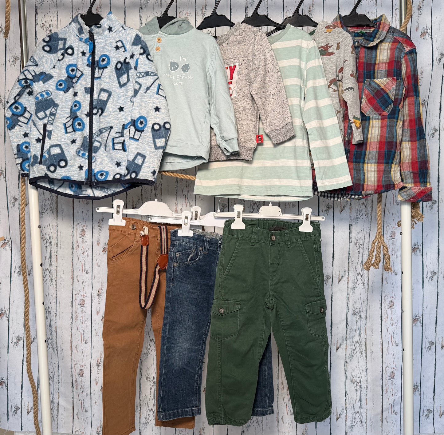 Švelnus mažylio drabužėlių rinkinys☁️(92-98 dydis)