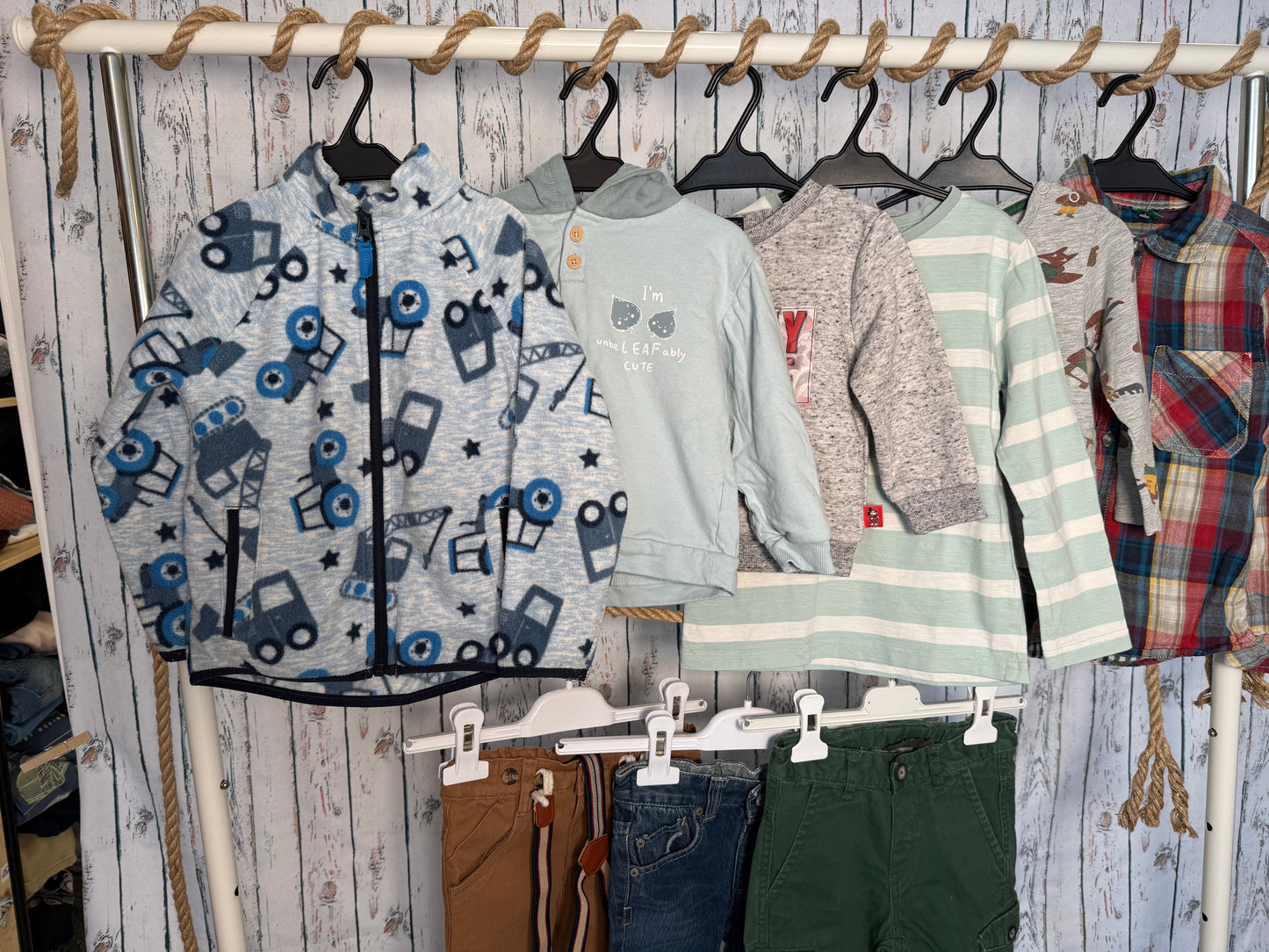 Švelnus mažylio drabužėlių rinkinys☁️(92-98 dydis)