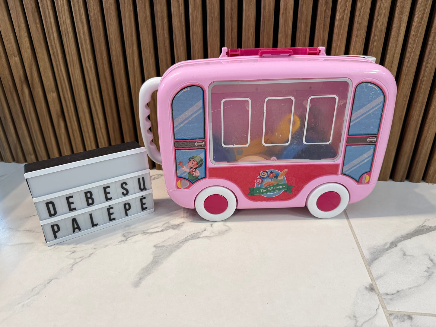 🍳Žaislinis lagaminėlis su virtuvės įrankiais