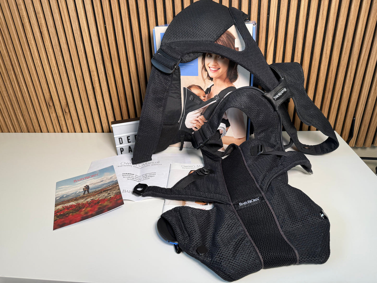 BabyBjörn Miracle kūdikio nešioklė