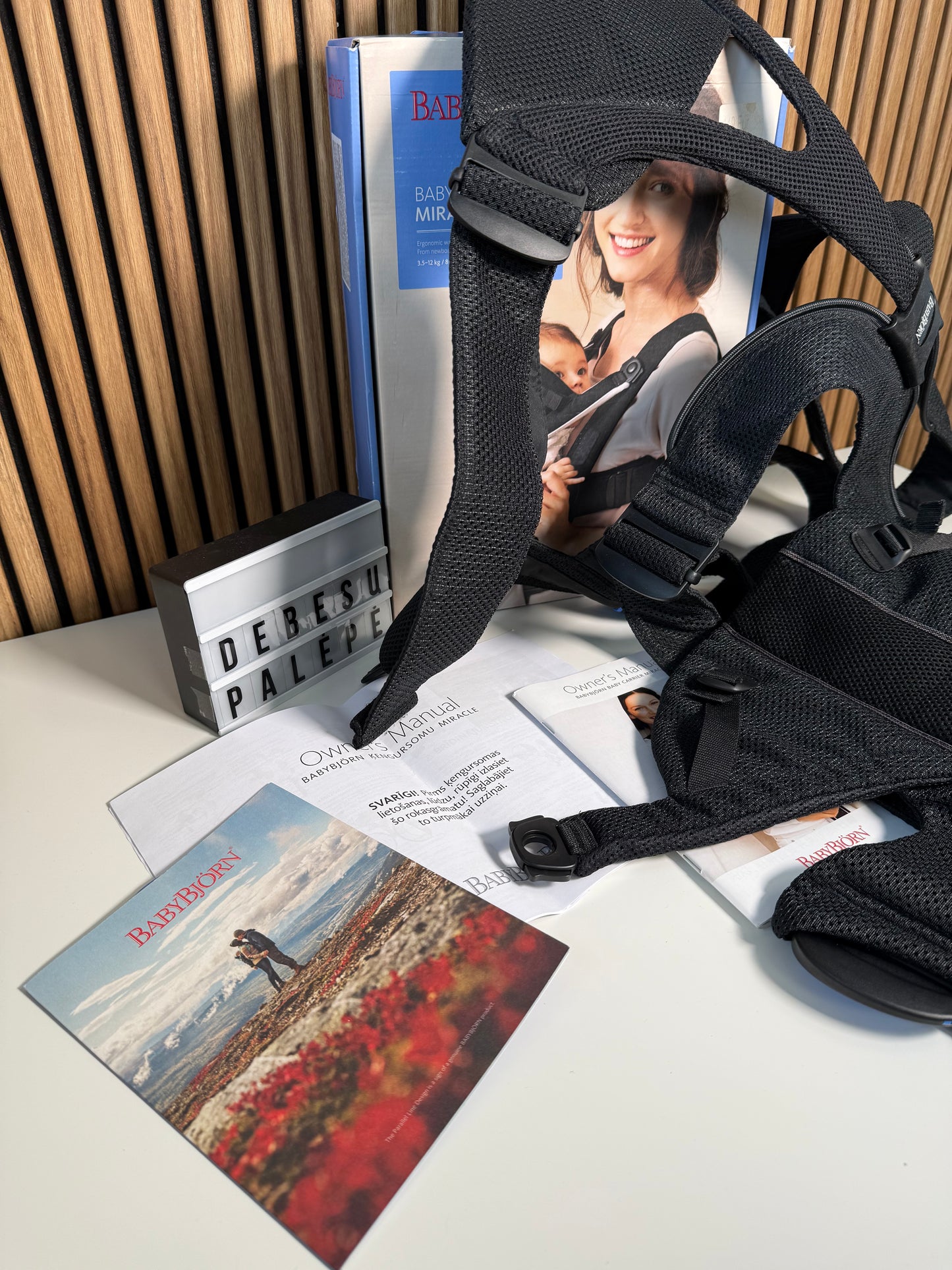 BabyBjörn Miracle kūdikio nešioklė