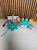 🦀 Interaktyvus krabiukas ir sensorinis aštuonkojis – judantys žaislai mažyliams