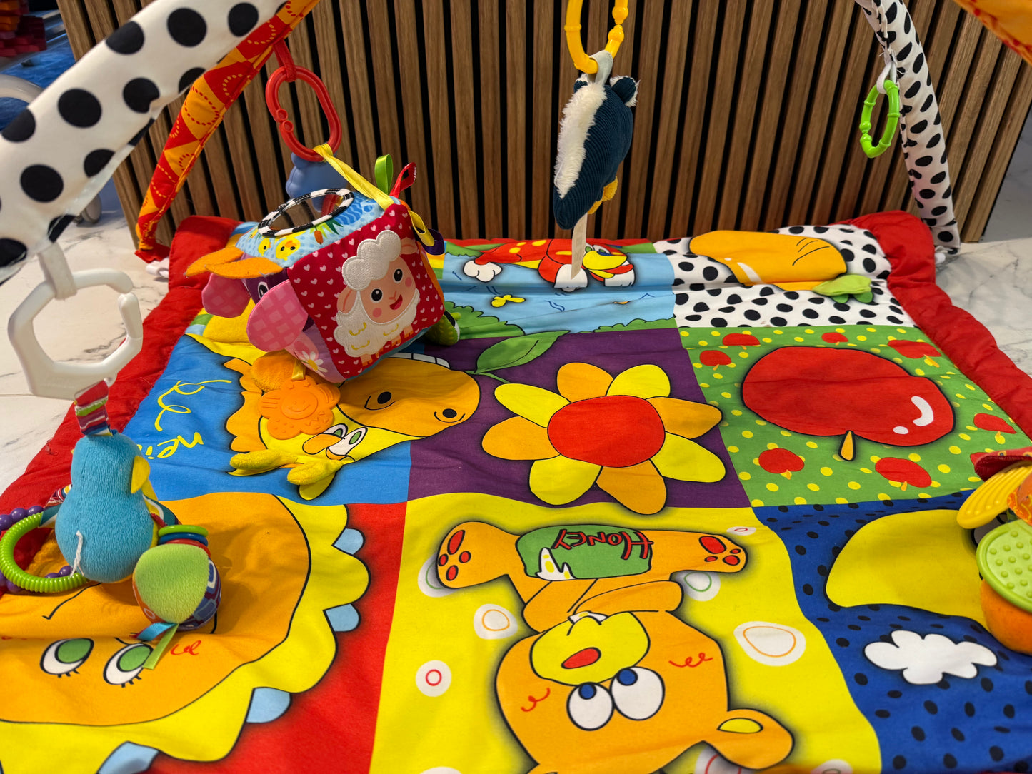 🌈Spalvingas lavinamasis kilimėlis