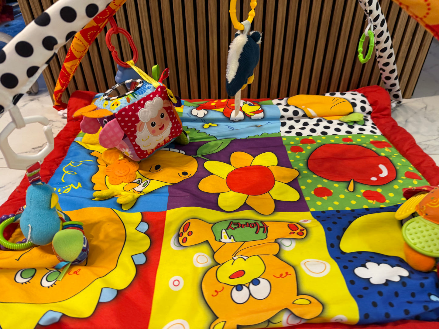 🌈Spalvingas lavinamasis kilimėlis