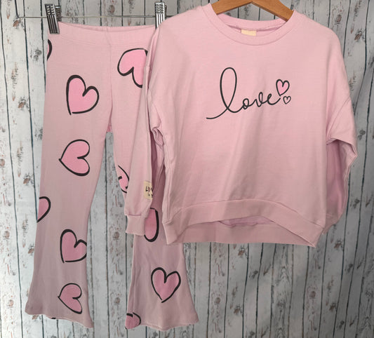 Smagus džemperio ir kelnių komplektas