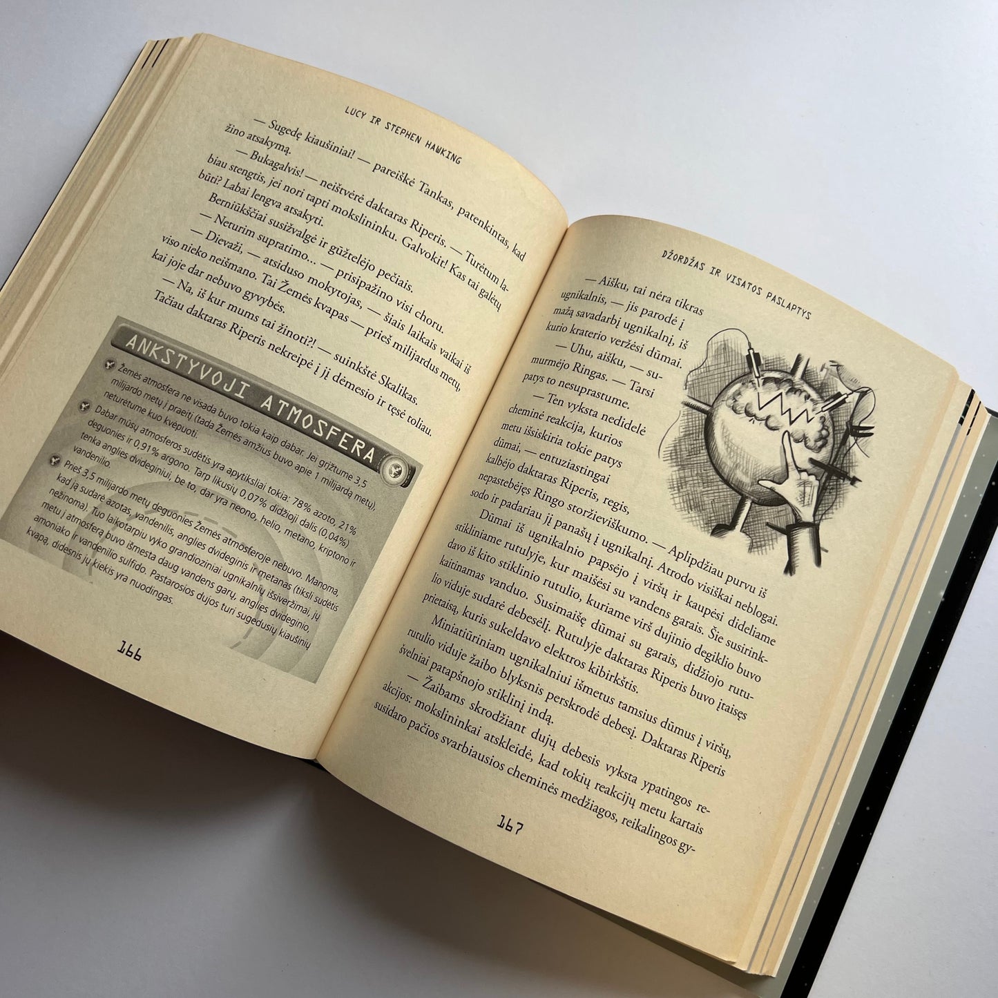 Knyga Džordžas ir visatos paslaptys