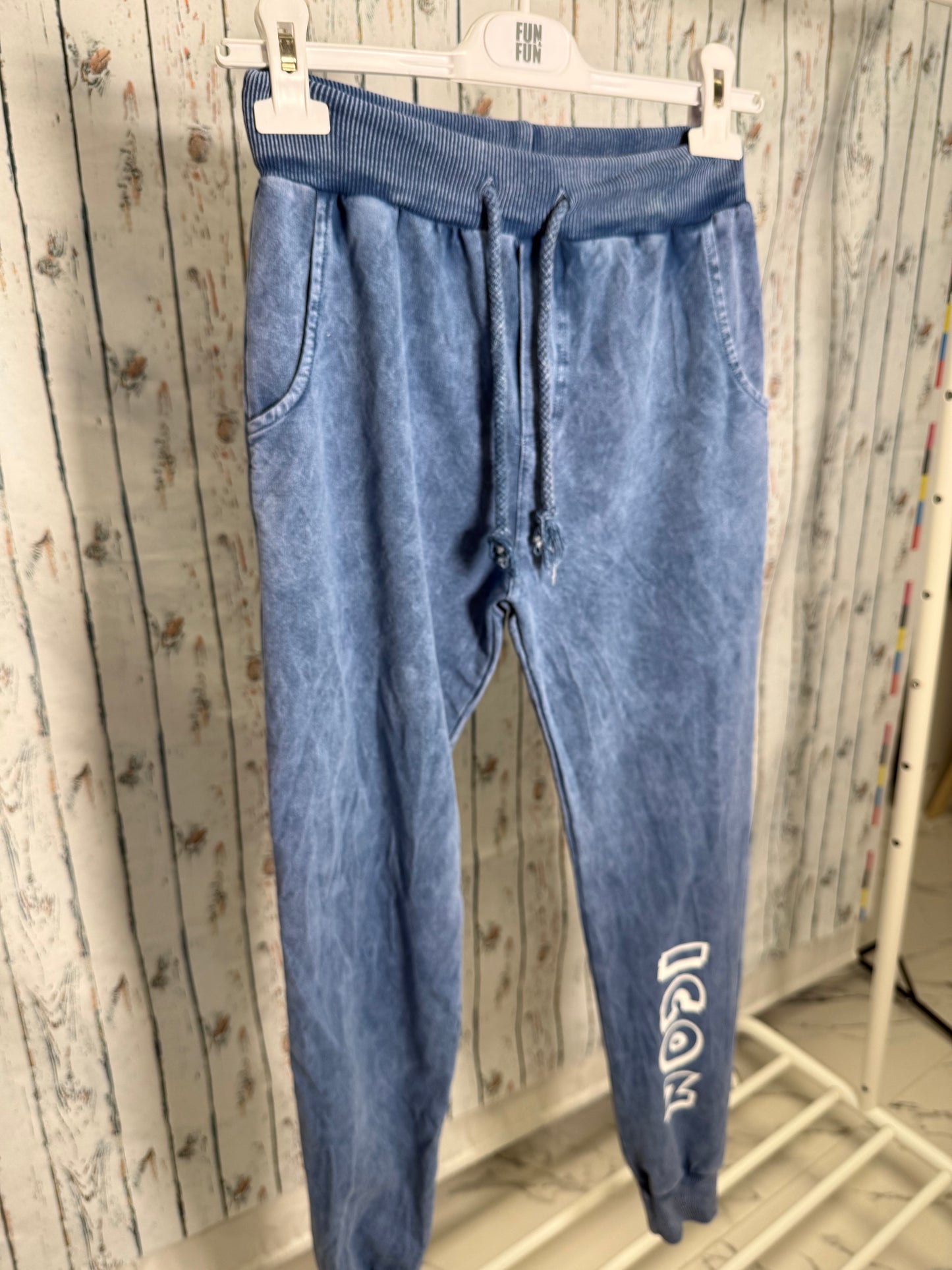 👟 Džinso imitacijos laisvalaikio / sportinės kelnės