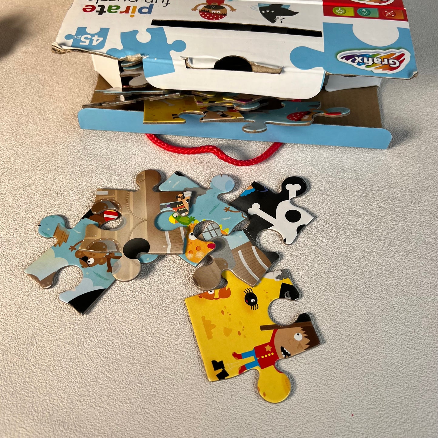 Dėlionė Piratai, Grafix, 45 dalys