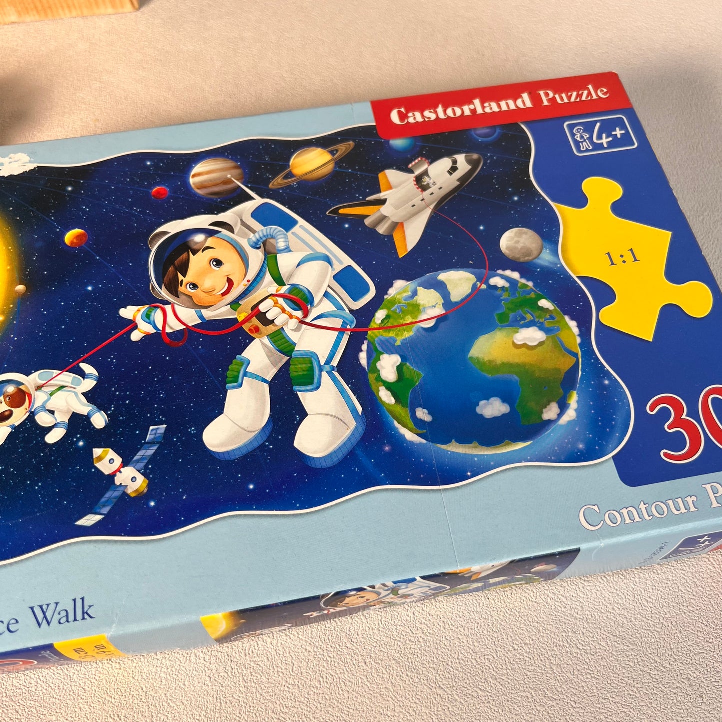 Dėlionė Kosmonautas, Castorland, 30 dalių