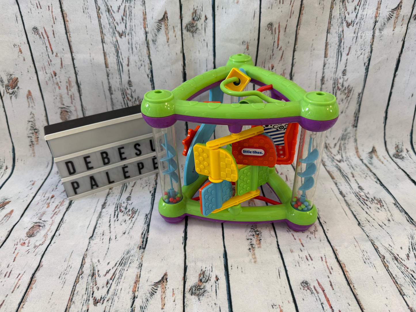 Interaktyvus veiklos kubas mažyliams 🌈🧠