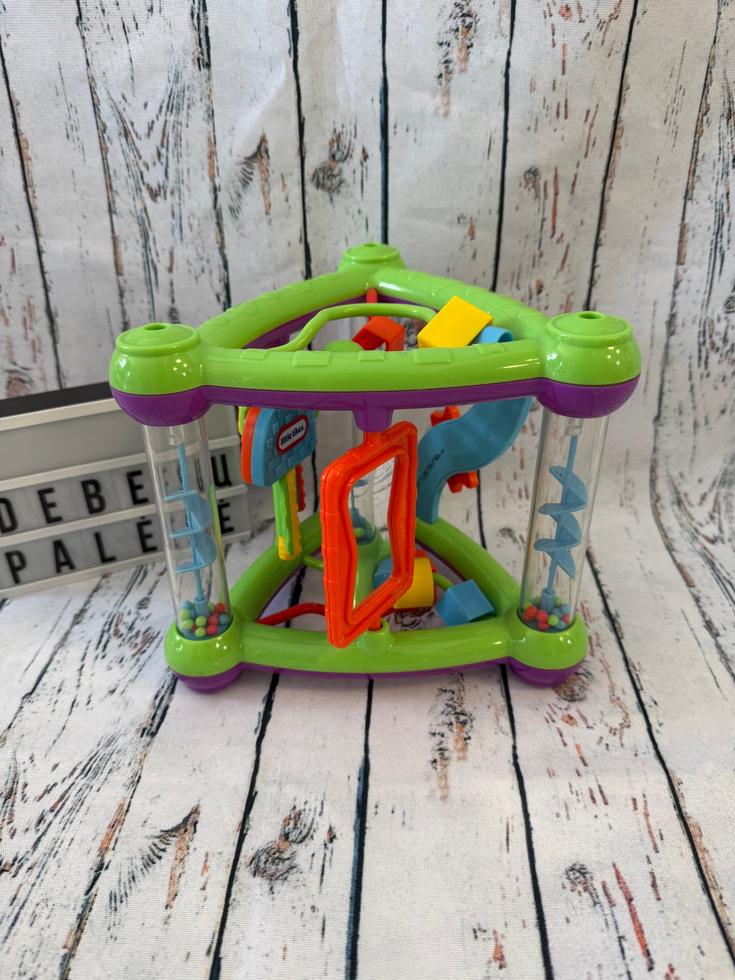 Interaktyvus veiklos kubas mažyliams 🌈🧠