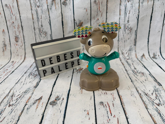 Fisher-Price interaktyvus elniukas – dainuoja ir kalba lietuviškai 🦌🎶