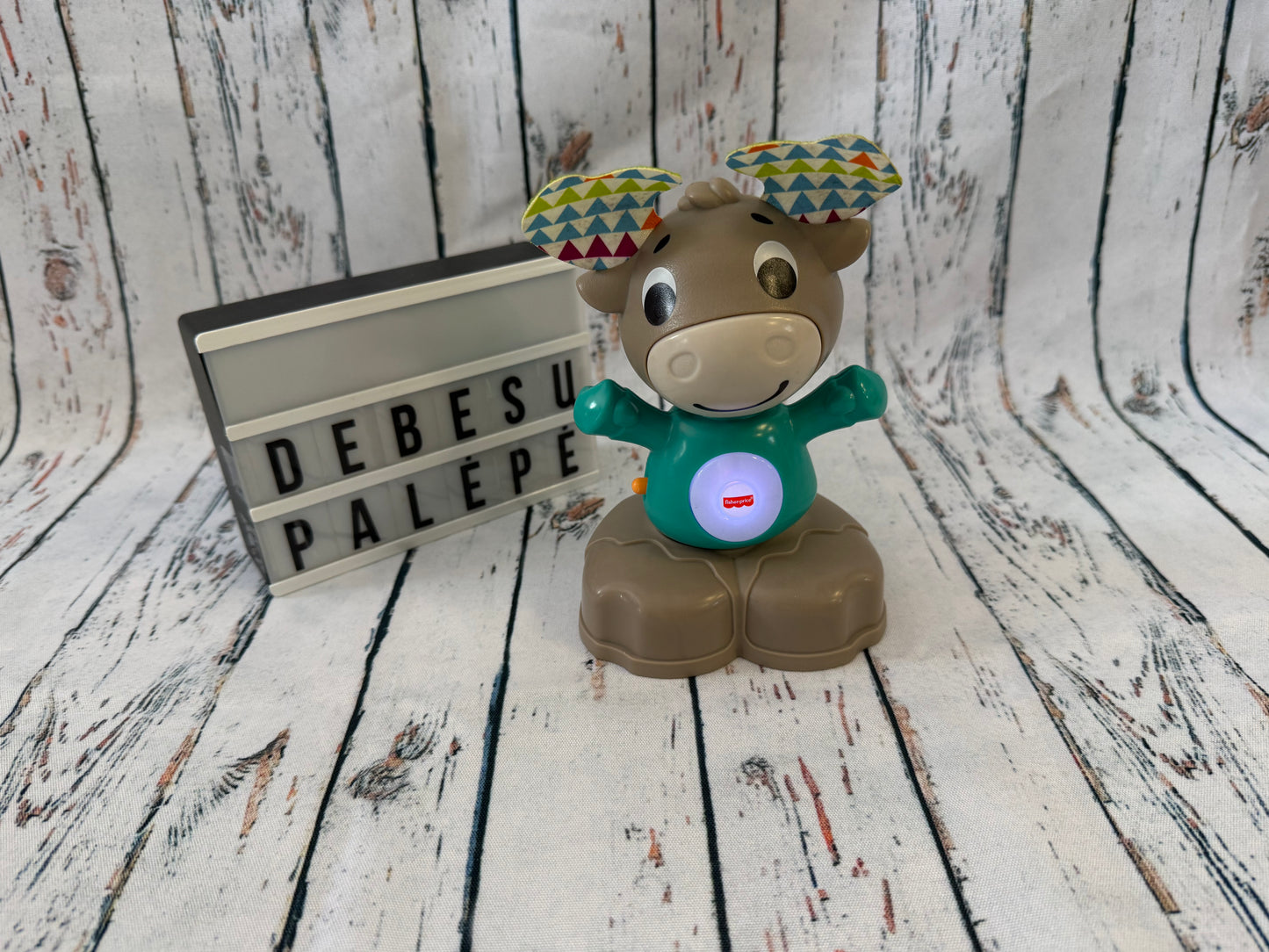 Fisher-Price interaktyvus elniukas – dainuoja ir kalba lietuviškai 🦌🎶