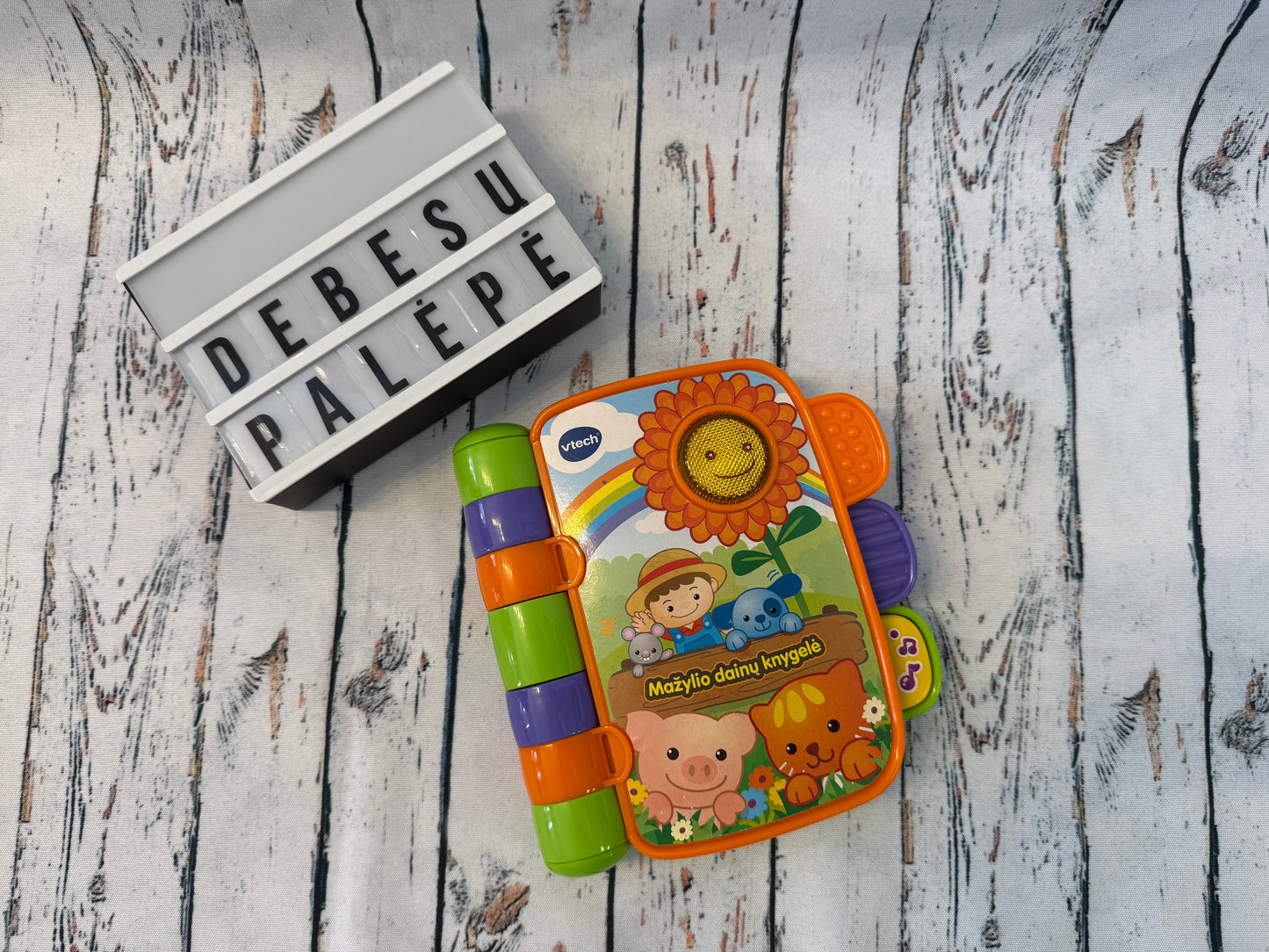 VTech „Mažylio dainų knygelė“ – dainuoja lietuviškai 🎶📖