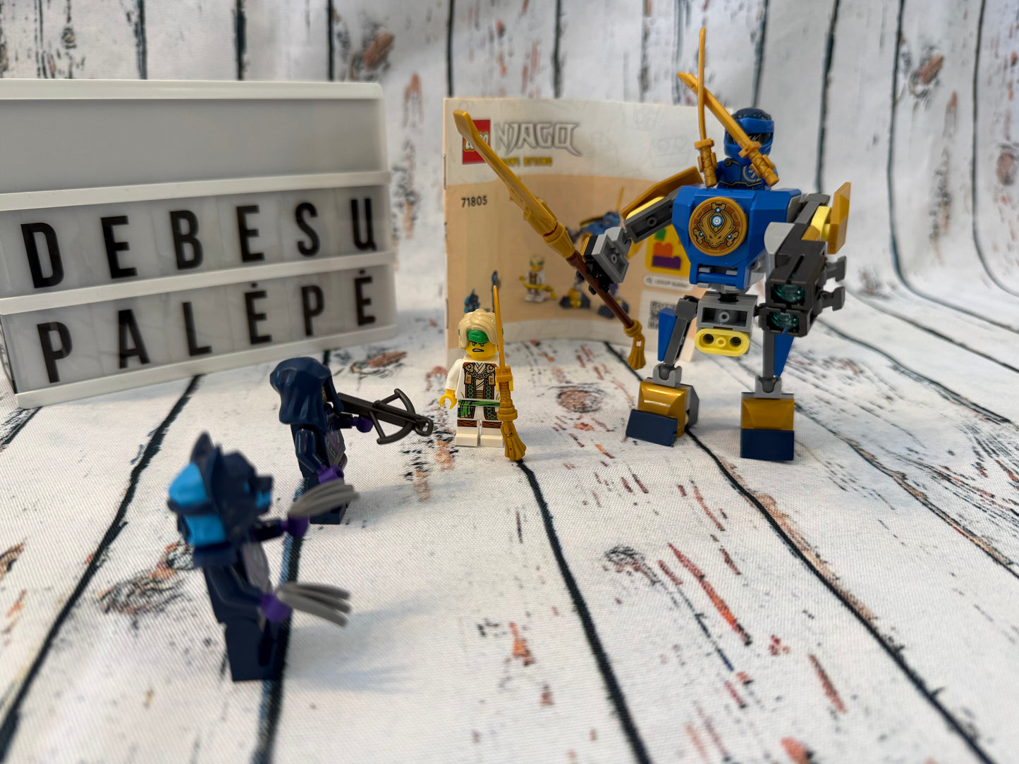 LEGO® 71805 Ninjago kovos robotas su minifigūrėlėmis ⚔️
