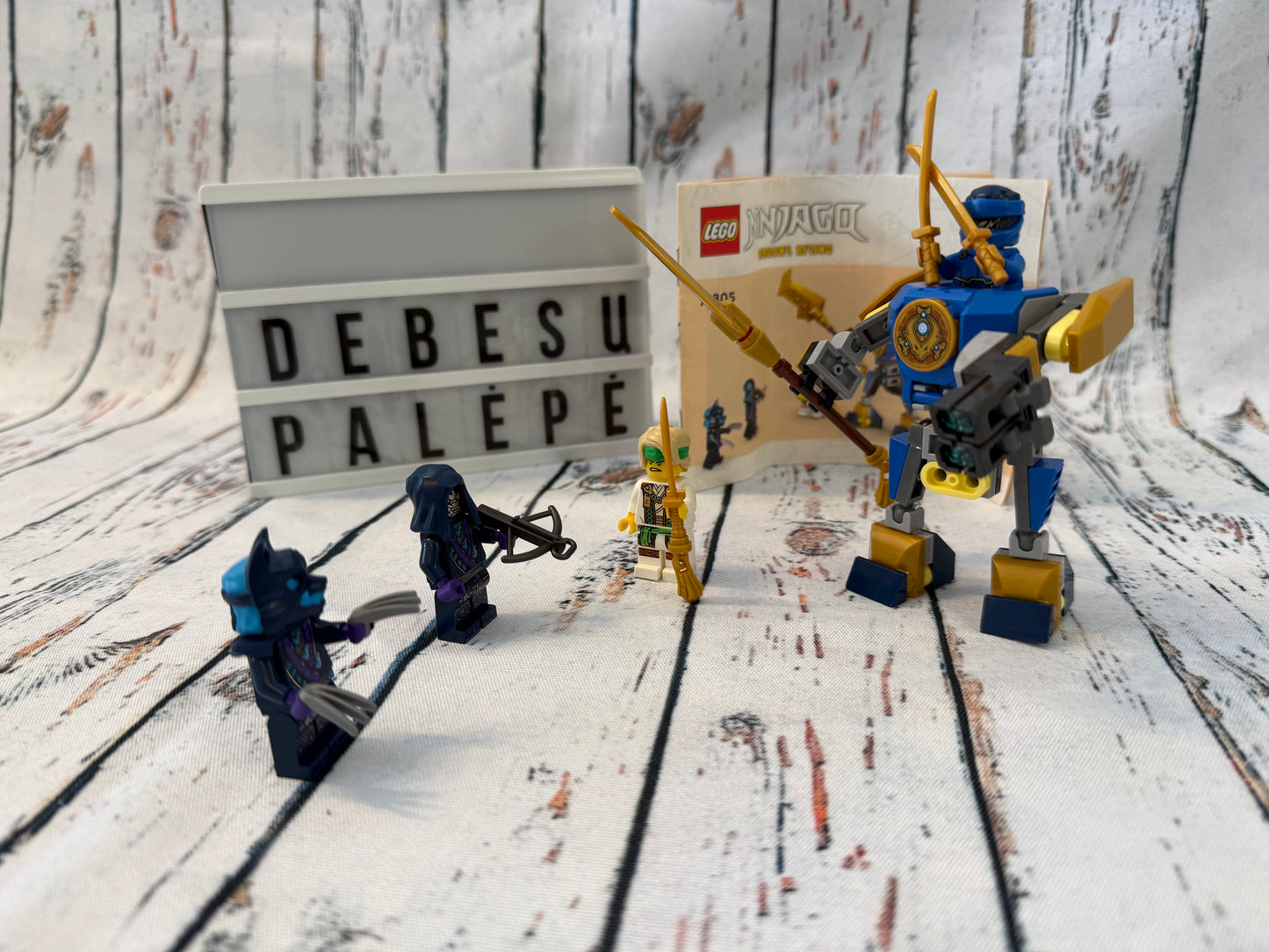 LEGO® 71805 Ninjago kovos robotas su minifigūrėlėmis ⚔️