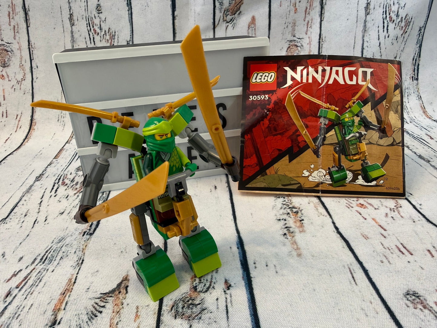 LEGO® 30593 Ninjago žaliasis kovos robotas ⚔️💚