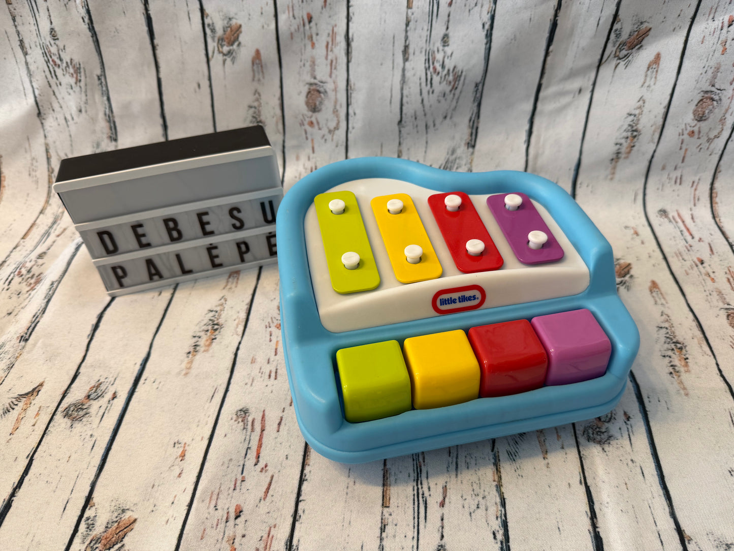 Little Tikes muzikinis pianinas mažyliams 🎹🌈