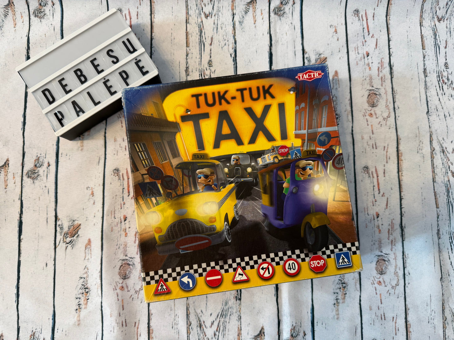 Stalo žaidimas „Tuk-Tuk Taxi“ 🚕