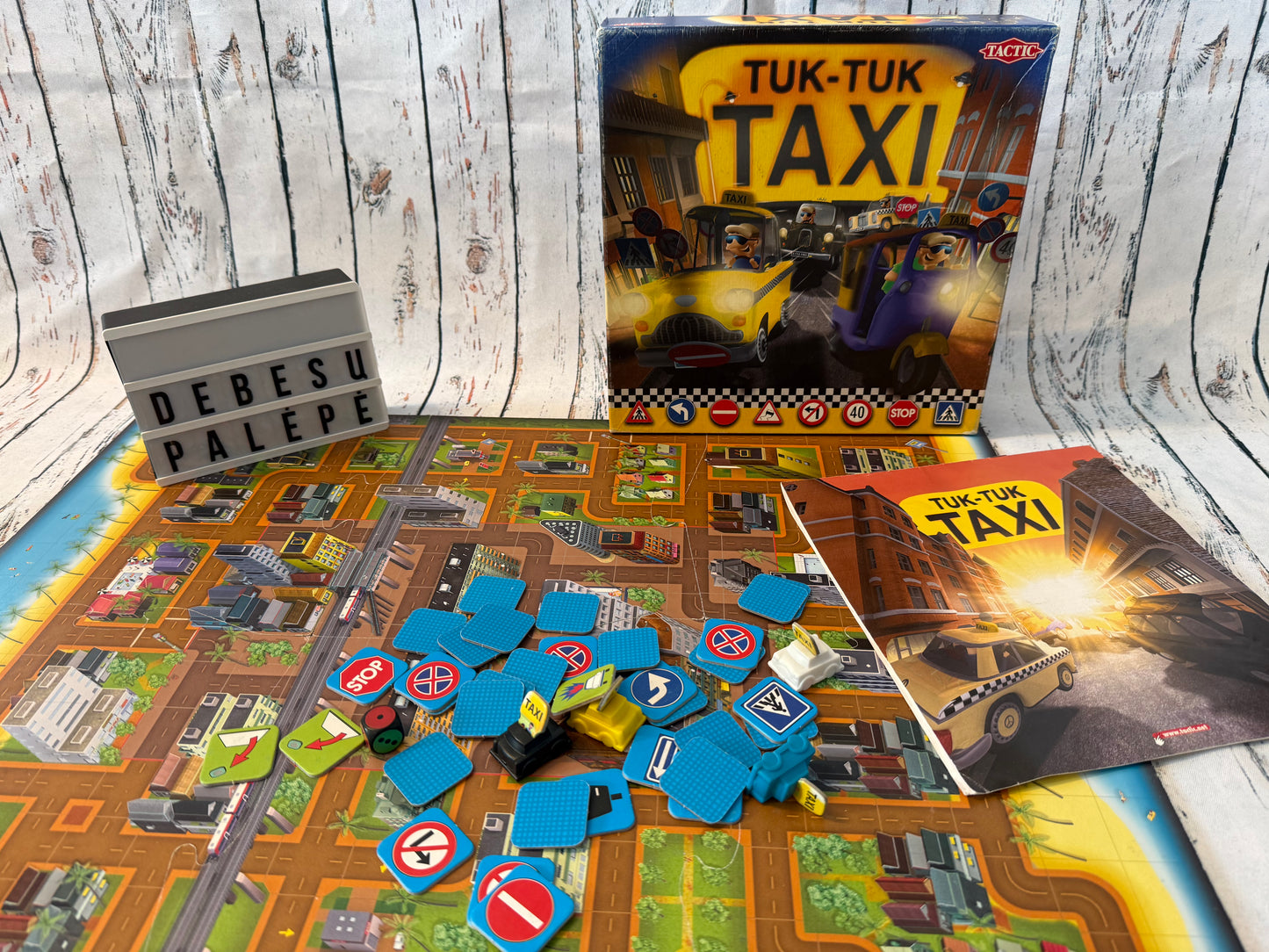 Stalo žaidimas „Tuk-Tuk Taxi“ 🚕