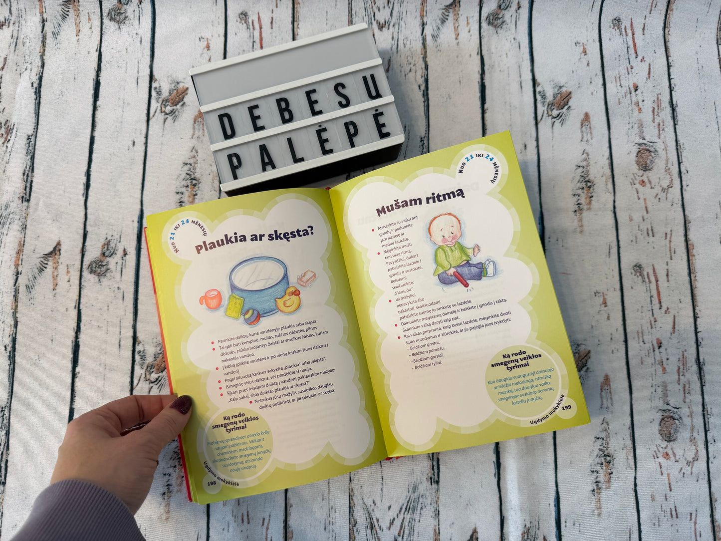 Vaiko smegenų mankšta (nuo gimimo iki 3 metų)☁️📕