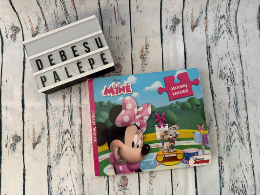 Disney Minnie dėlionių knygelė 🐭🧩