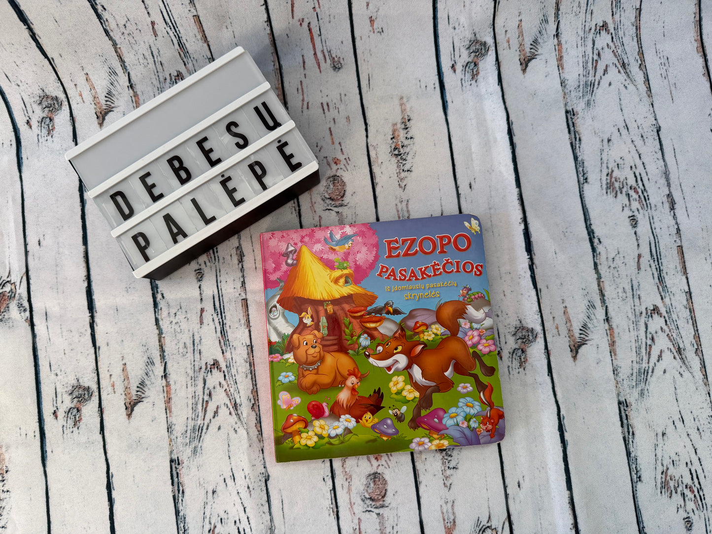 Ezopo pasakėčios vaikams 🦊📚