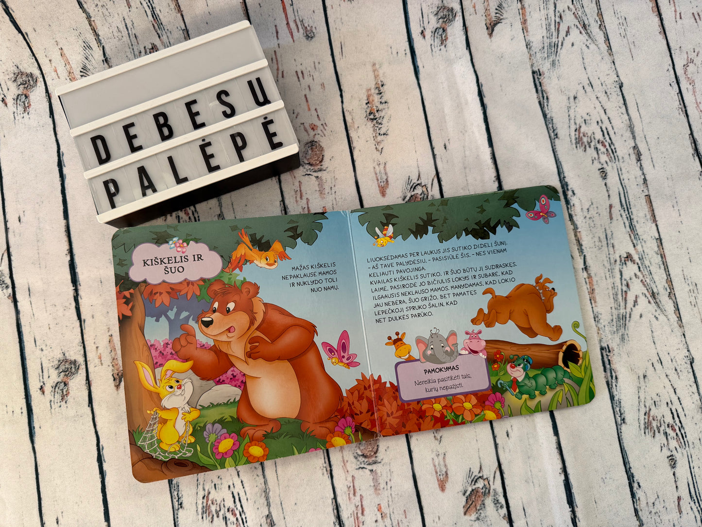 Ezopo pasakėčios vaikams 🦊📚