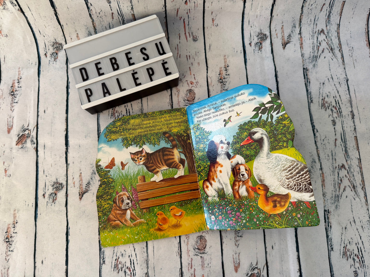 Šuniukas Amsiukas vaikiška knygelė apie šuniuką 🐶📚