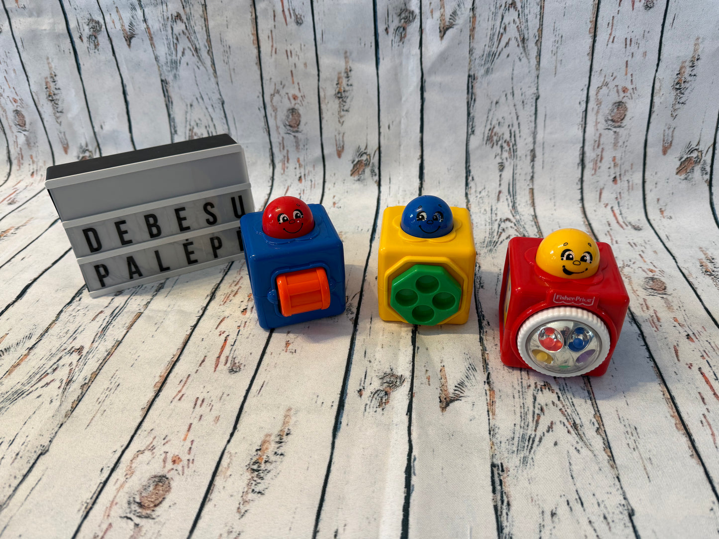 Fisher-Price lavinamieji kūbeliai kūdikiams 🧸🔵