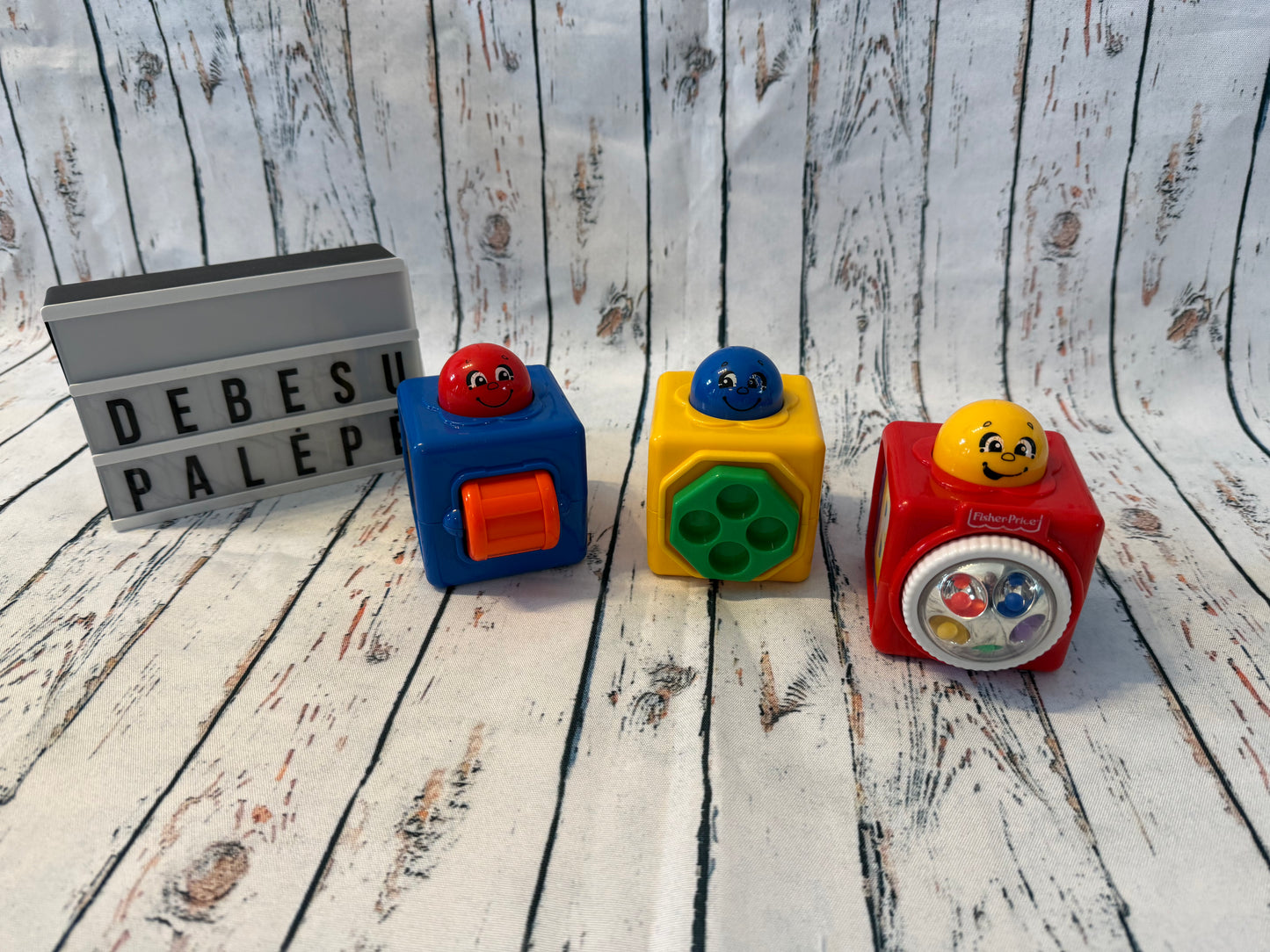 Fisher-Price lavinamieji kūbeliai kūdikiams 🧸🔵