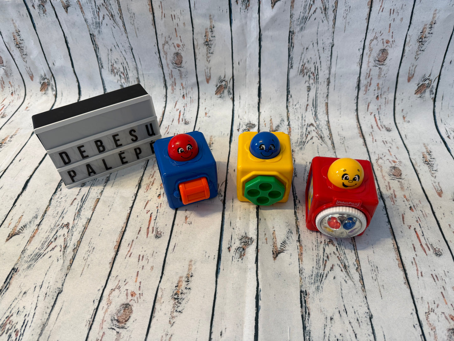 Fisher-Price lavinamieji kūbeliai kūdikiams 🧸🔵