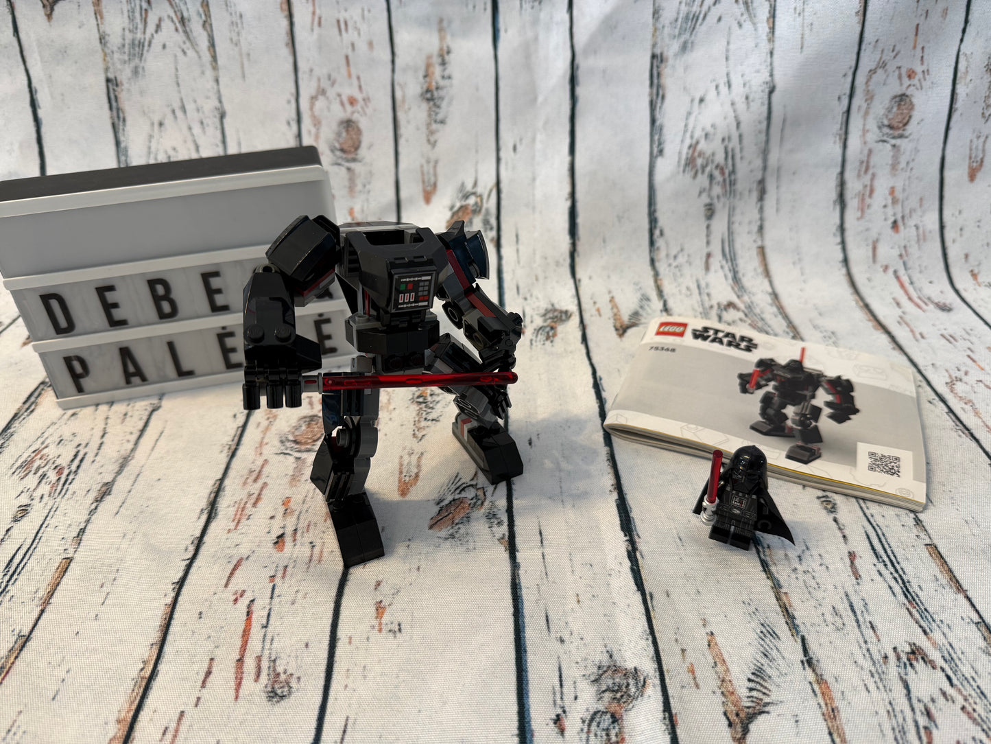 LEGO® 79368 Star Wars Darth Vader robotas su figūrėle konstruktorius 🤖⚔️