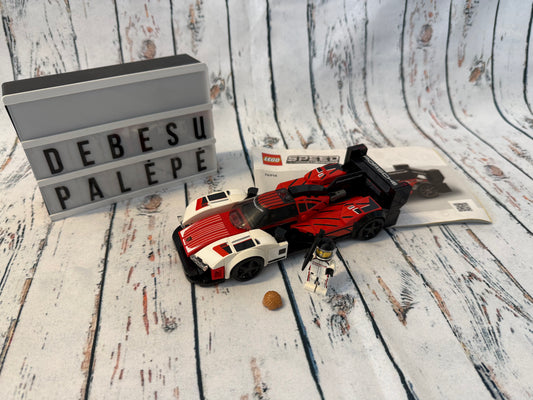 LEGO® 76916 Speed Champions Porsche lenktyninis automobilis su vairuotoju 🏎️